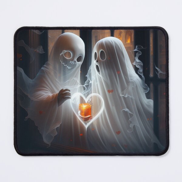 Item preview, couple ghost design valentine cute designed and sold by haibob.