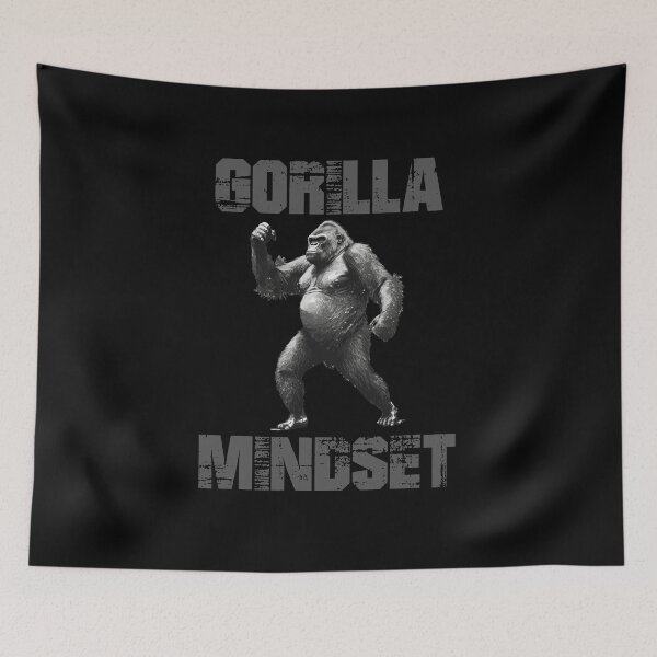 Item preview, Mountain Gorilla Mindset (Lowland Mindset) designed and sold by Brockinator.