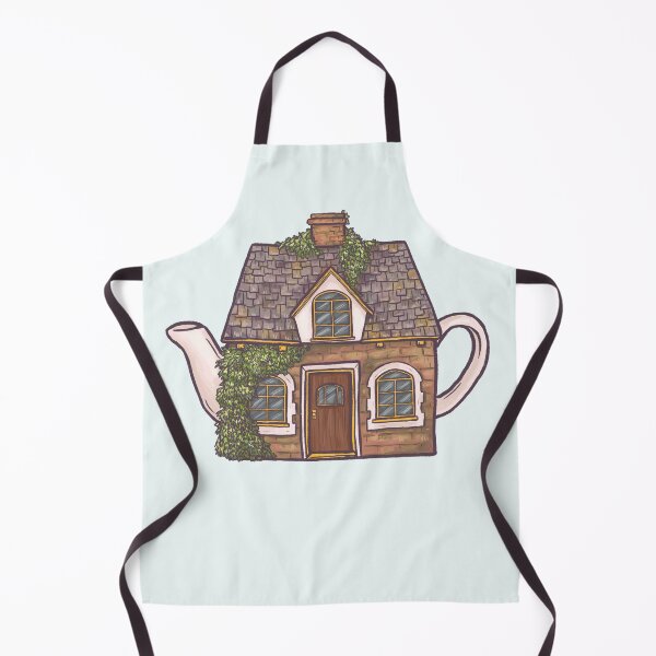 Item preview, Brick Cottage Teapot designed and sold by Jewelia Howard.