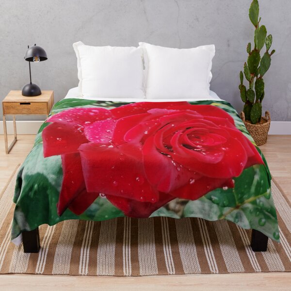 Item preview, Beautiful red rose after the rain  designed and sold by helenkaiy.