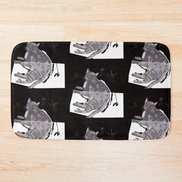 Item preview, Cat after surviving a flood designed and sold by Jacinta hunt.