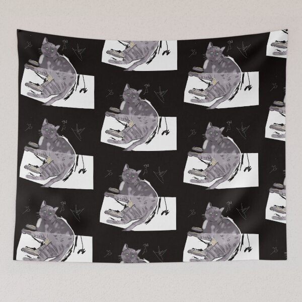 Item preview, Cat after surviving a flood designed and sold by Jacinta hunt.