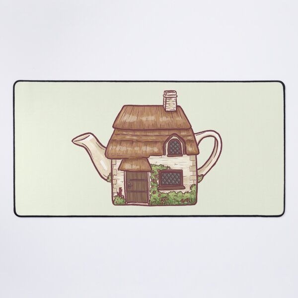 Item preview, Thatched Roof Cottage Teapot designed and sold by Jewelia Howard.