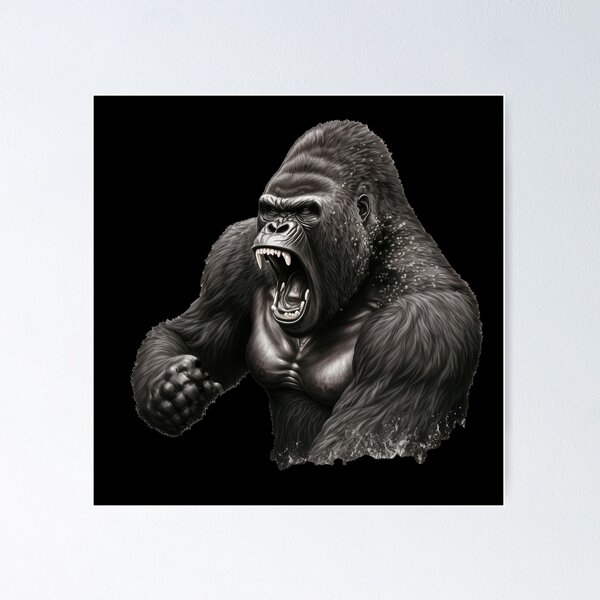 Mountain Gorilla Roar (Silverback Beast)