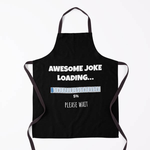 Item preview, Awesome Joke Loading... Please wait | Funny and witty loading bar text design designed and sold by ArtworkbyEmmy.