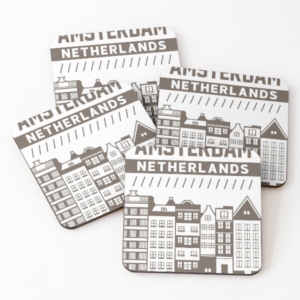 Item preview, Amsterdam : The capital of the Netherlands designed and sold by CryptoLuke.