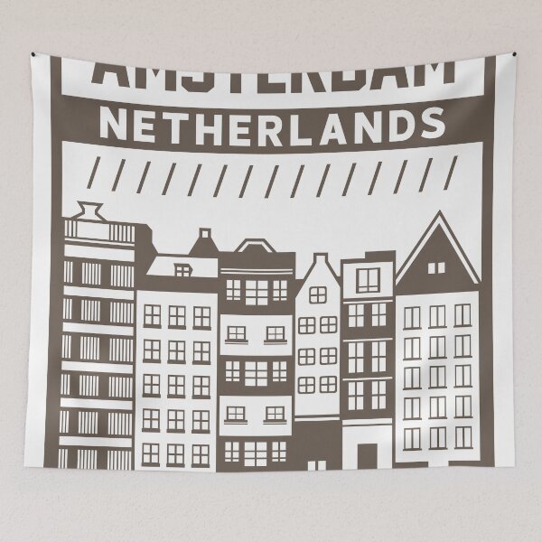 Item preview, Amsterdam : The capital of the Netherlands designed and sold by CryptoLuke.