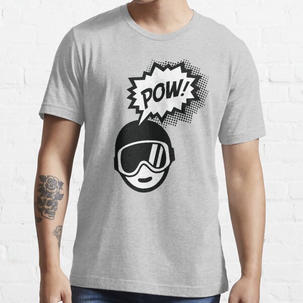 Pow Day! Powder Ski Board Let it Snow! Essential T-Shirt