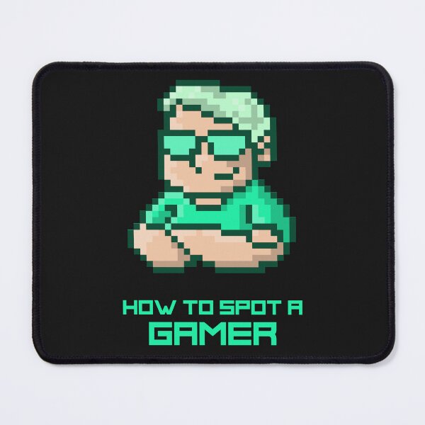 Item preview, how to spot a gamer funny gaming mint green on black controller gift idea for gamer designed and sold by STELATO.
