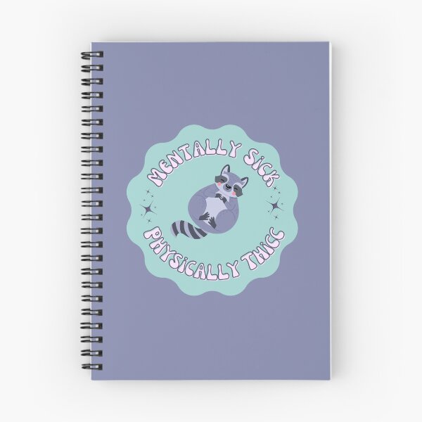 Item preview, Mentally Sick, physically thicc - Funny saying designed and sold by SICK-SENSE.