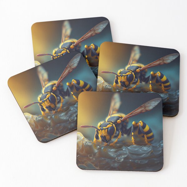 Item preview, The Power of the Wasp. Digital Painting designed and sold by CodeAndColors.