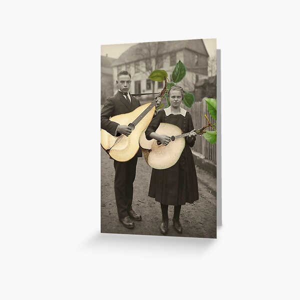PAIR OF PEARS Greeting Card