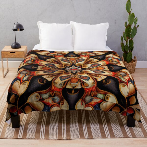 Item preview, Formal Crafty Dazzling Eclectic Pattern Digital Painting designed and sold by CodeAndColors.