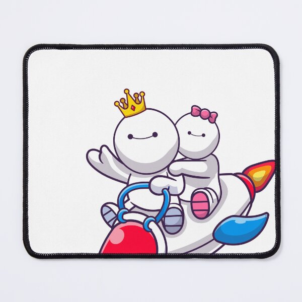 Item preview, Buddy riding a rocket with his girlfriend to the moon designed and sold by buddysigner.