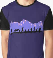 Gemeinschaft am Abend Grafik T-Shirt
