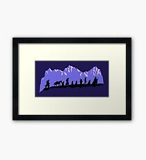 Fellowship in the evening Framed Print