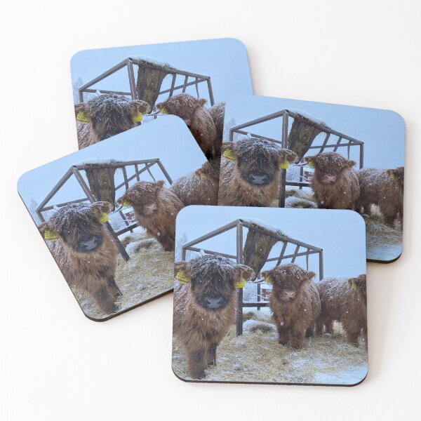Artikelvorschau, Scottish Highland Cattle Calves 4195 entworfen und verkauft von SaarelaHighland.