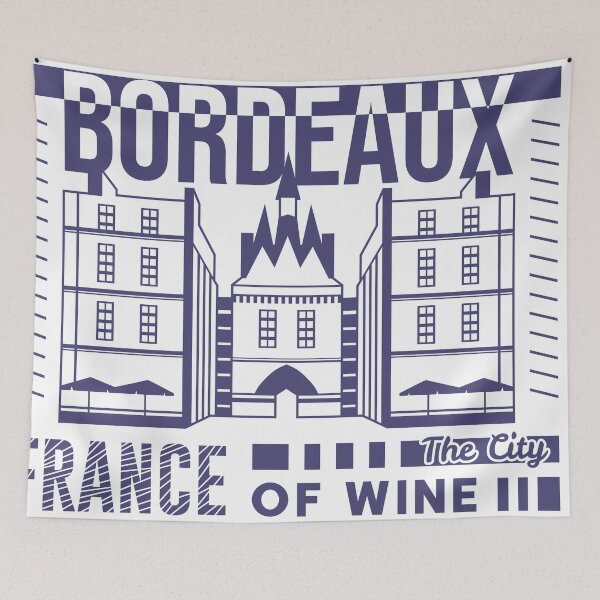 Item preview, Bordeaux : A city in France, known for its wine, designed and sold by CryptoLuke.