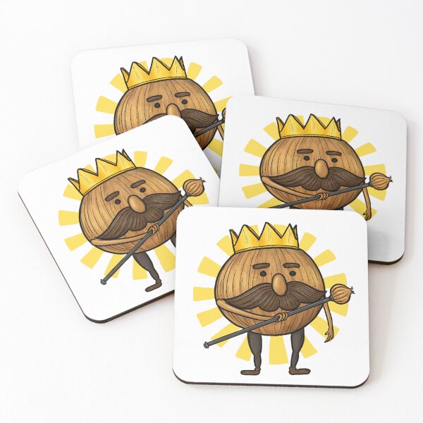 Item preview, Onion King from Overcooked designed and sold by Jewelia Howard.