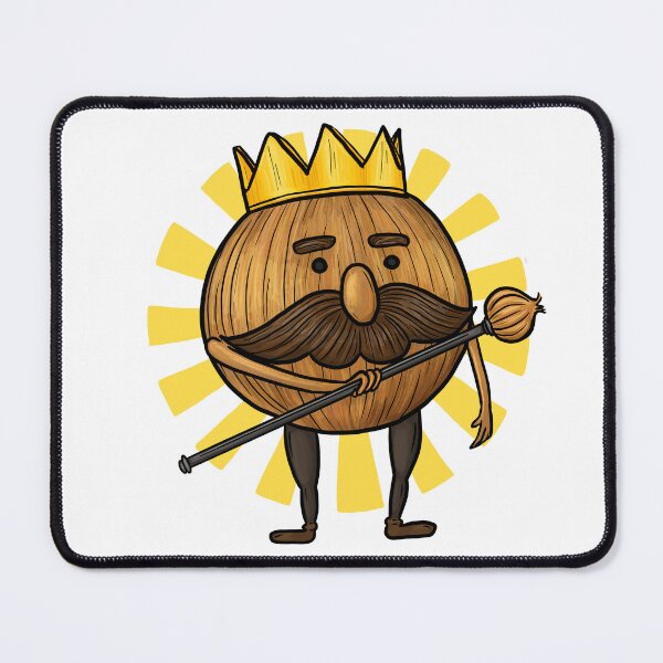 Item preview, Onion King from Overcooked designed and sold by Jewelia Howard.
