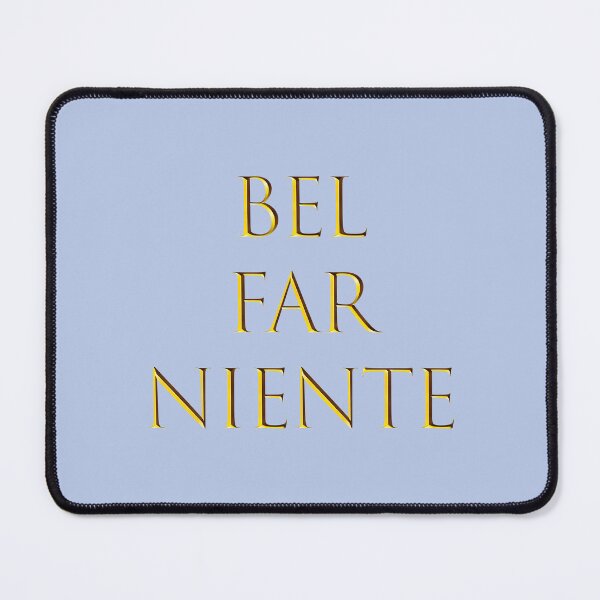 Item preview, BEL FAR NIENTE GOLD SCRIPT designed and sold by scarabtees.