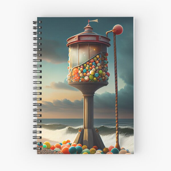 Item preview, Lost at Sea A Shipwreck of Gumballs and a Lonesome Digital Painting designed and sold by CodeAndColors.