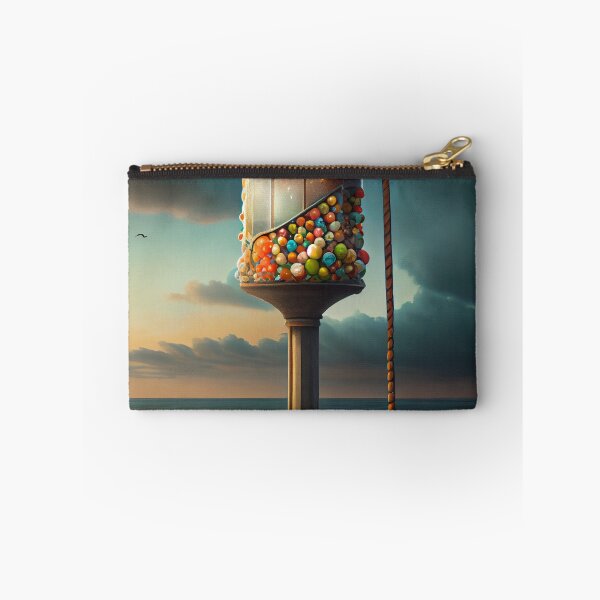 Item preview, Lost at Sea A Shipwreck of Gumballs and a Lonesome Digital Painting designed and sold by CodeAndColors.