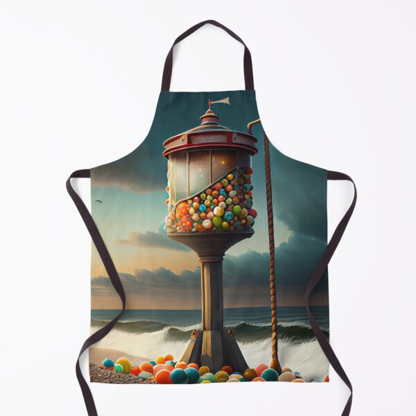 Item preview, Lost at Sea A Shipwreck of Gumballs and a Lonesome Digital Painting designed and sold by CodeAndColors.