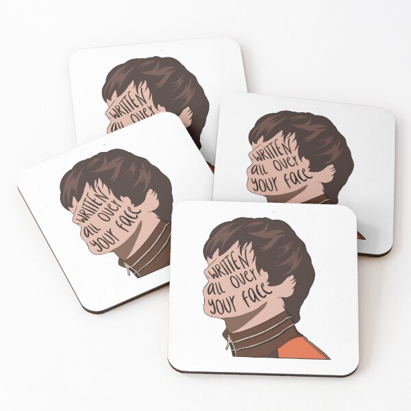 Item preview, WRITTEN ALL OVER YOUR FACE STICKER designed and sold by Anahi Daza.