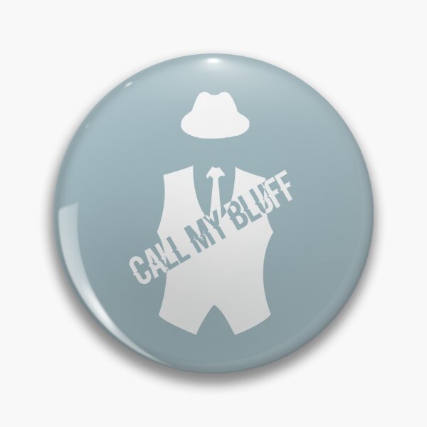 Item preview, BlackList Call My Bluff White  Funny Christmas gift  designed and sold by Jo5oddard-L.