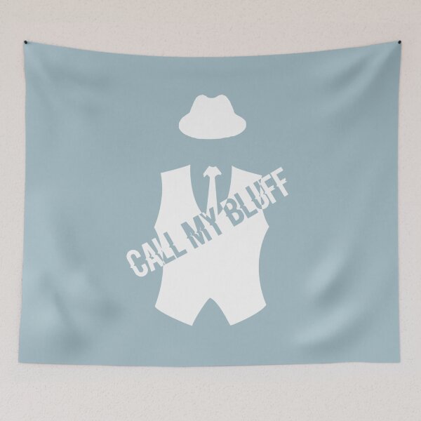 Item preview, BlackList Call My Bluff White  Funny Christmas gift  designed and sold by Jo5oddard-L.