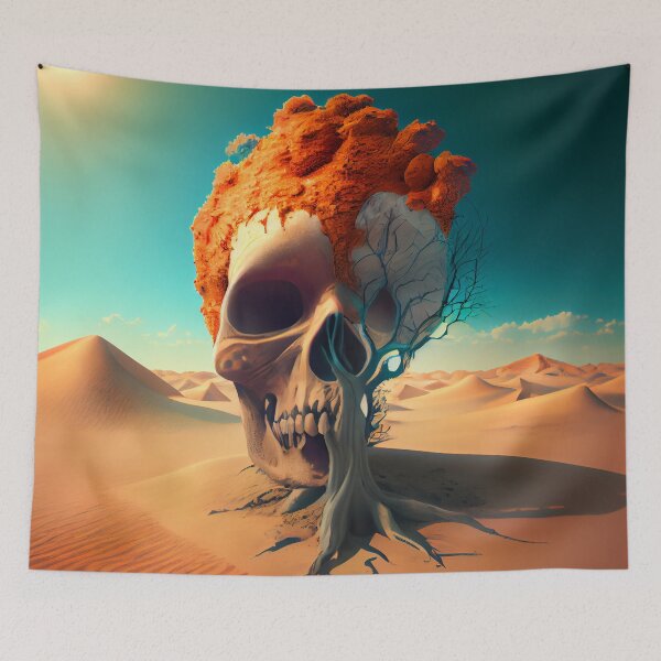 Aperçu de l'œuvre The Heat and Illness of Life Digital Painting créée et vendue par CodeAndColors.