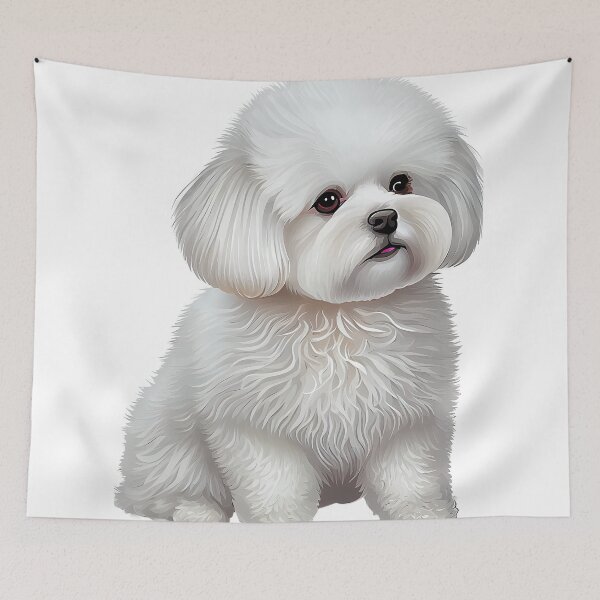 Artikelvorschau, Bichon Frise Small Dog Breed entworfen und verkauft von Nalaxation.