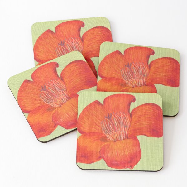 Item preview, Cotton Tree Flower 2 designed and sold by MingArtForest.