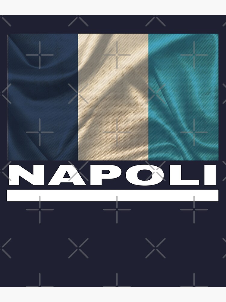 Napoli Kapuzenjacke - Italienische Flagge Mit Campania Aufdruck