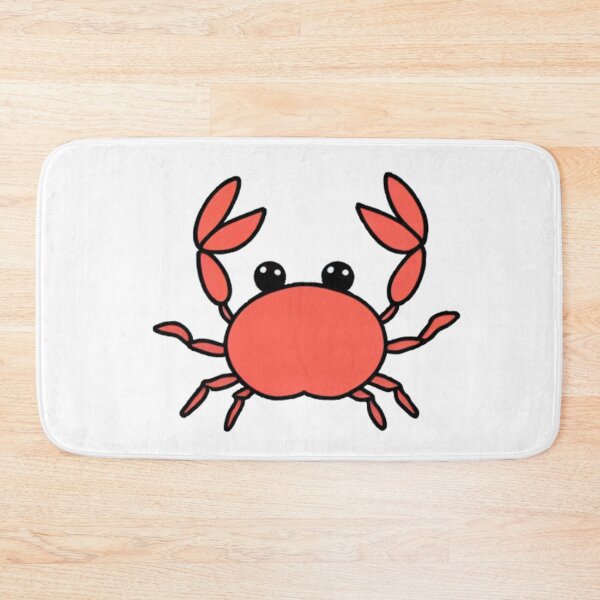 Item preview, A small, sweet and cute crab. Beautiful red/ pink crab ( kawaii ) designed and sold by MZ-Art.