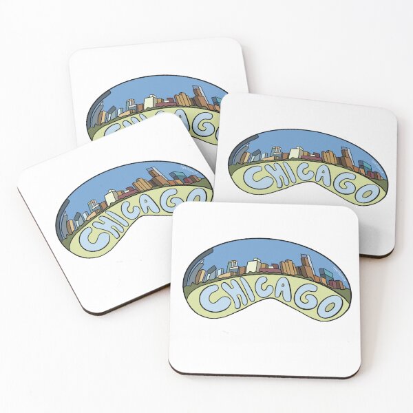Item preview, CHICAGO STICKER designed and sold by Anahi Daza.