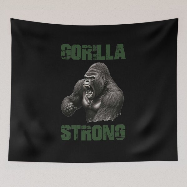 Item preview, Mountain Gorilla Strong (Endangered Beast) designed and sold by Brockinator.