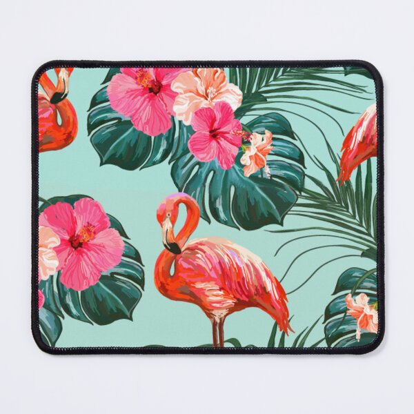 Item preview, Flamingo Floral Pattern designed and sold by SunMayDown.
