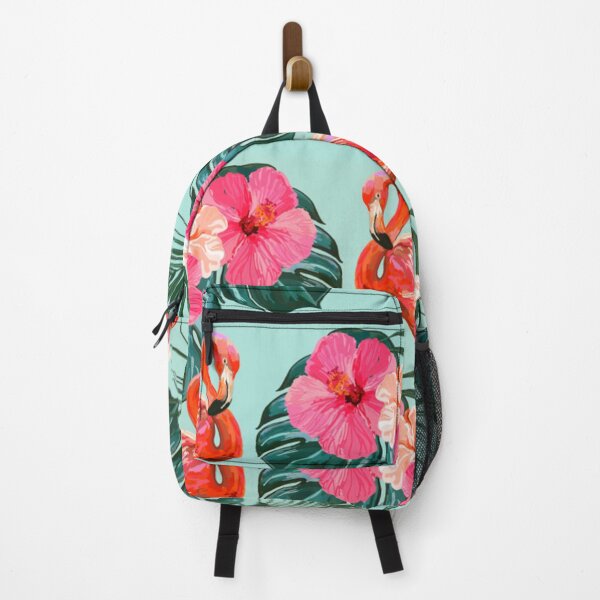 Item preview, Flamingo Floral Pattern designed and sold by SunMayDown.