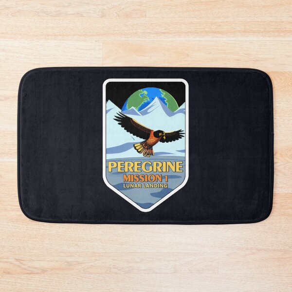 Item preview, NASA Peregrine Mission 1 lunar landing logo designed and sold by SolidEarthArt.