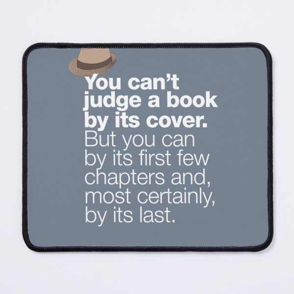 Item preview, If in doubt quote Raymond Reddington You cant judge a book by its cover    designed and sold by Jo5oddard-L.