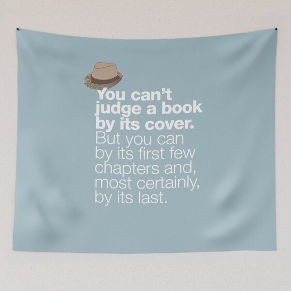 Item preview, If in doubt quote Raymond Reddington You cant judge a book by its cover    designed and sold by Jo5oddard-L.