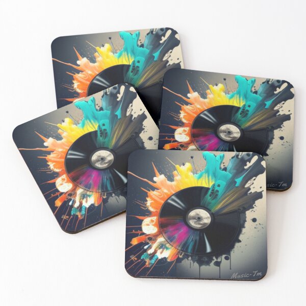 Item preview, vinilo explosión de color designed and sold by music-tm.