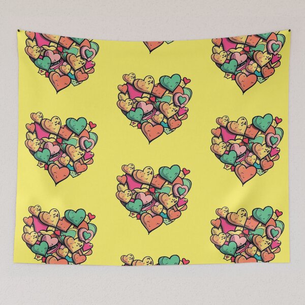Item preview, Valentine's Day, Love, Hearts designed and sold by pixeldizajn.
