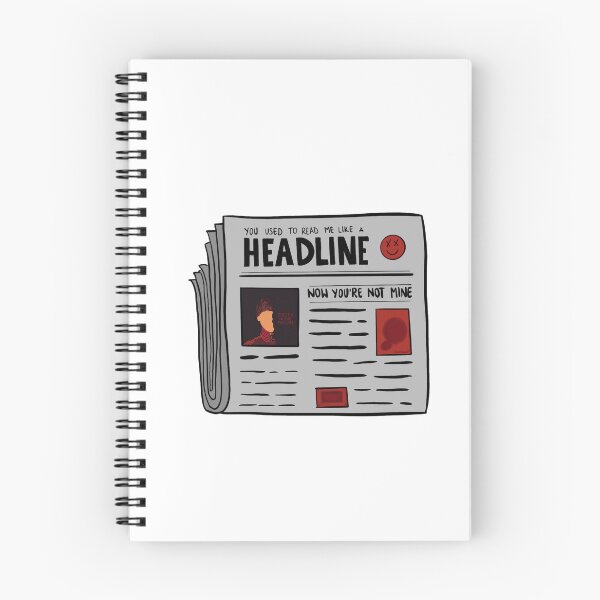 Item preview, HEADLINE STICKER designed and sold by Anahi Daza.