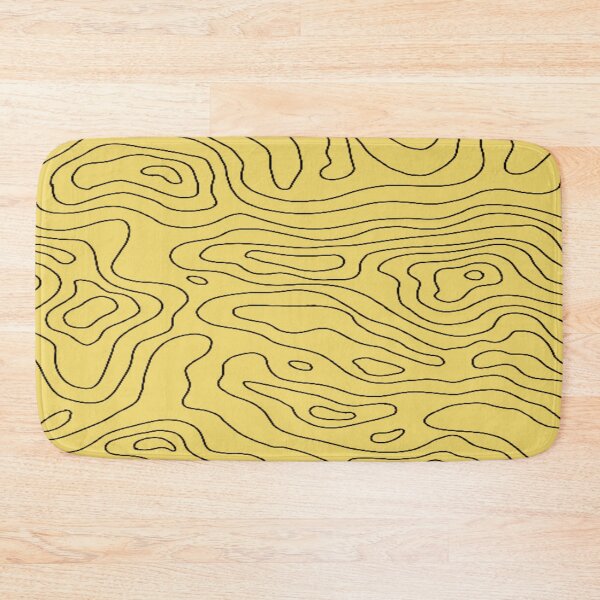 Item preview, Yellow Marble Line Print designed and sold by shopzarajade.