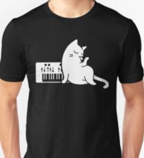 Synthesizer Cat Unisex T-Shirt
