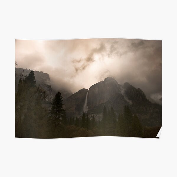 Yosemite Storm Poster