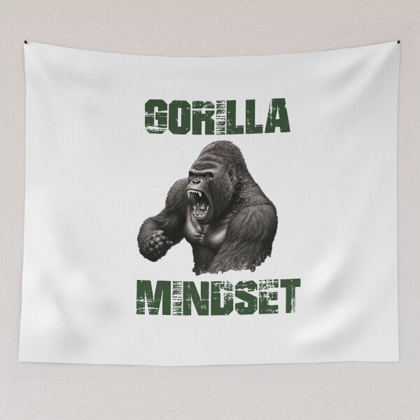 Item preview, Gorilla Mindset (Lowland Endangered King) designed and sold by Brockinator.